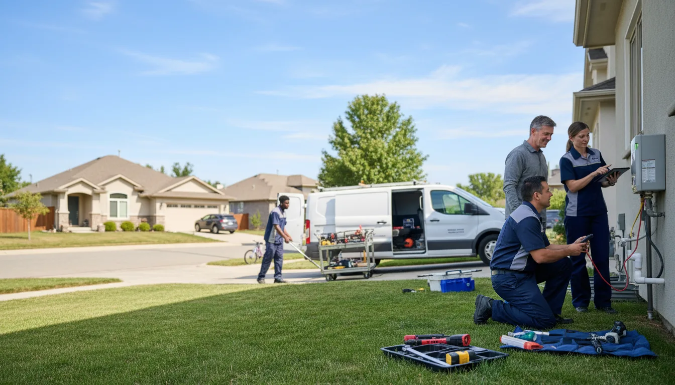 Tankless water heater service in Cranston, RI